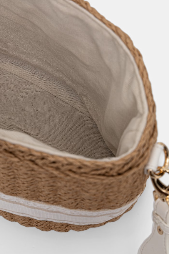 Valentino Bags geantă de plajă pentru femei BOHO VBGA0L01 bej