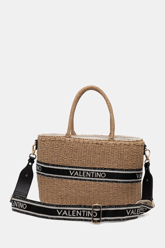 Accesorii Valentino Bags geantă de plajă pentru femei BOHO VBGA0L01 bej
