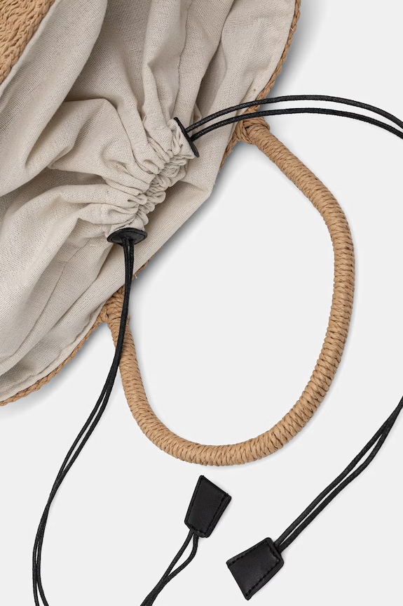 Valentino Bags geantă de plajă pentru femei BOHO VBGA0L01 bej