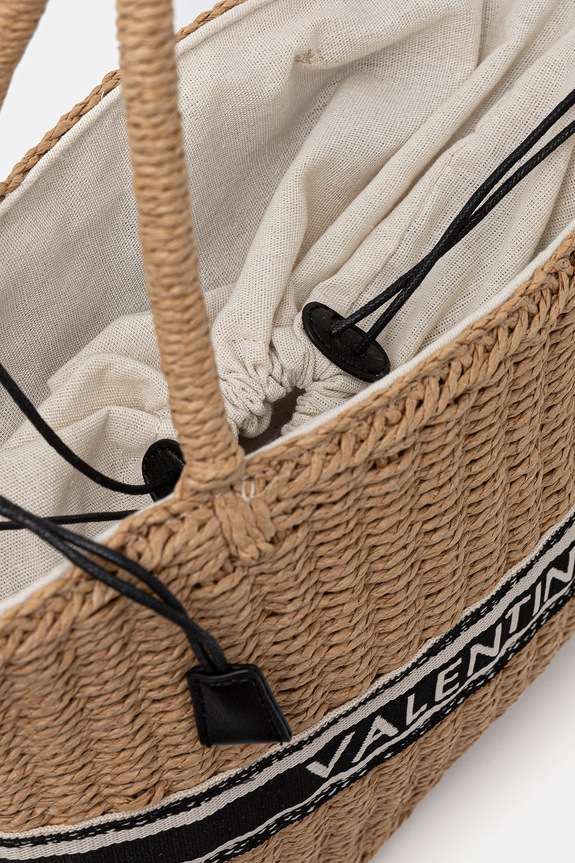 Valentino Bags geantă de plajă pentru femei BOHO VBGA0L04 bej