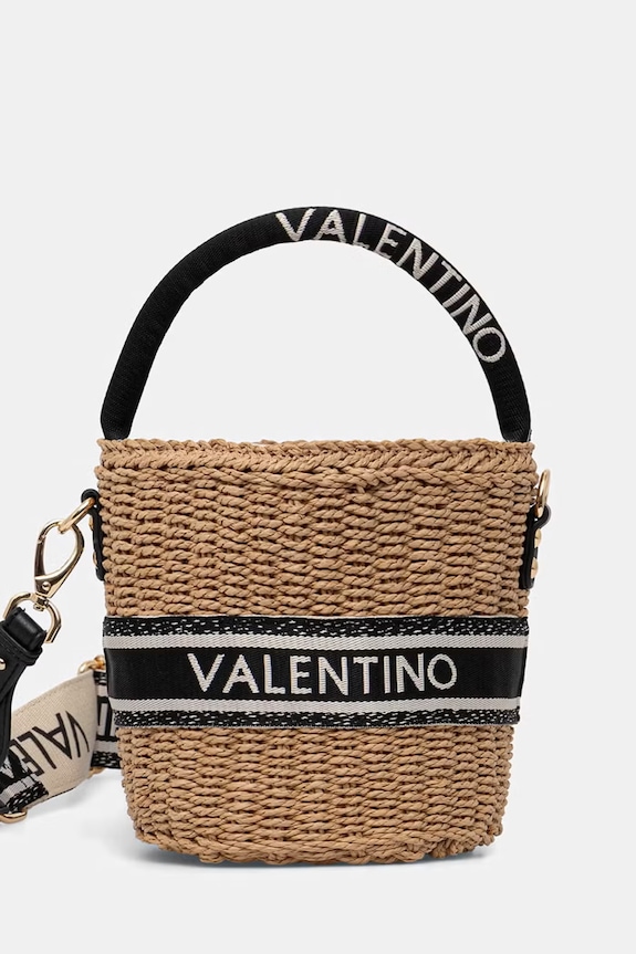 Valentino Bags coș pentru femei BOHO bej VBGA0L36
