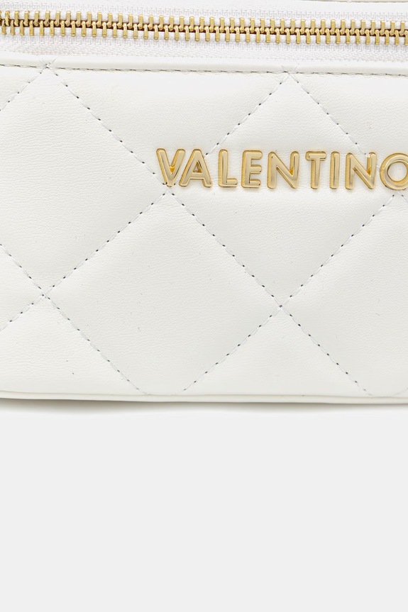 Valentino Bags torebka kuferek damska z imitacji skóry OCARINA biały VBS3KK42R