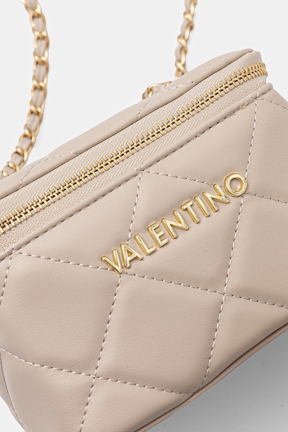 Valentino Bags kufríková kabelka dámska z imitácie kože OCARINA béžová VBS3KK42R