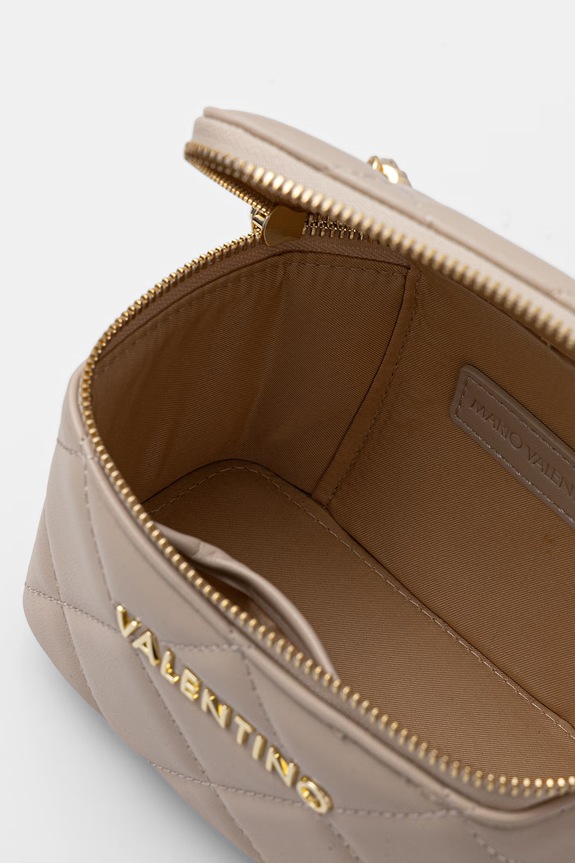 Valentino Bags kufríková kabelka dámska z imitácie kože OCARINA VBS3KK42R béžová