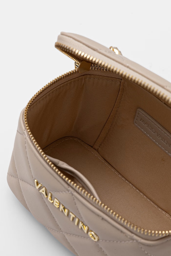 Valentino Bags kufríková kabelka dámska z imitácie kože OCARINA VBS3KK42R béžová