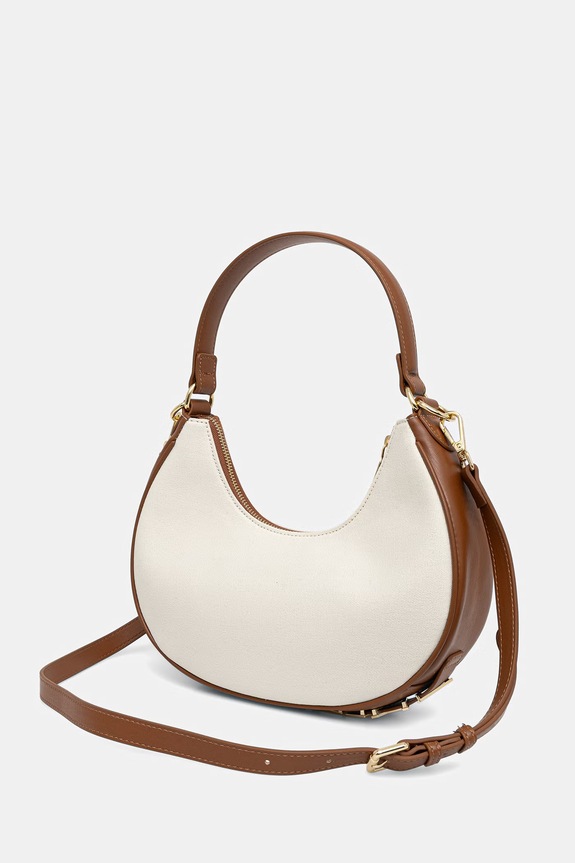 Doplnky Valentino Bags crossbody kabelka dámska SHELBY VBS90A07CAN béžová