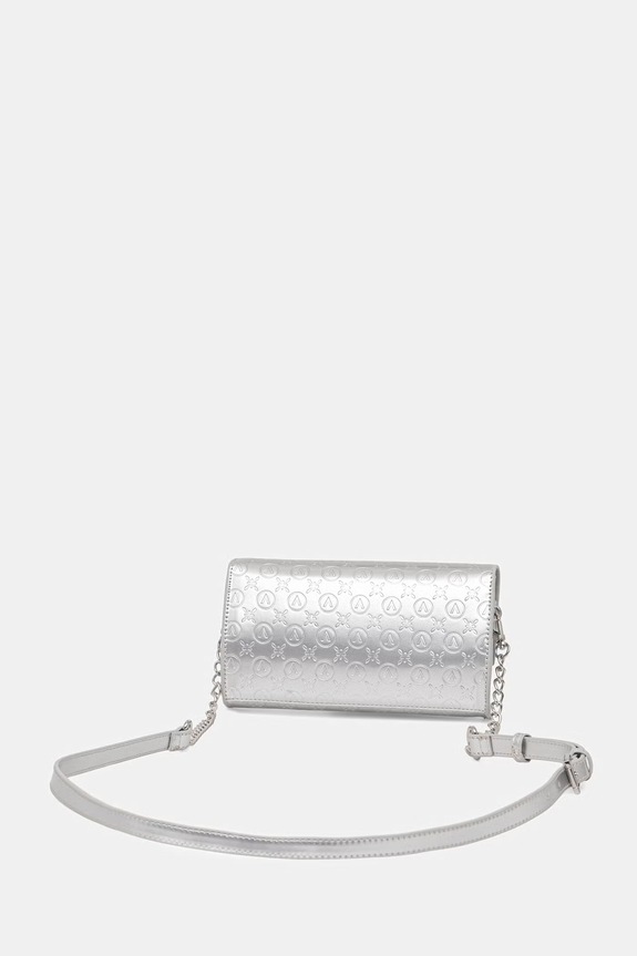 Accesorii Valentino Bags geantă plic pentru femei EMY RE VBS9IU17VER argintiu