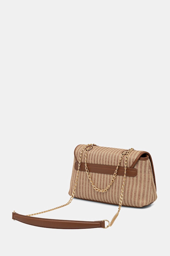Doplnky Valentino Bags crossbody kabelka dámska pletená SELENE VBS9PU09 béžová