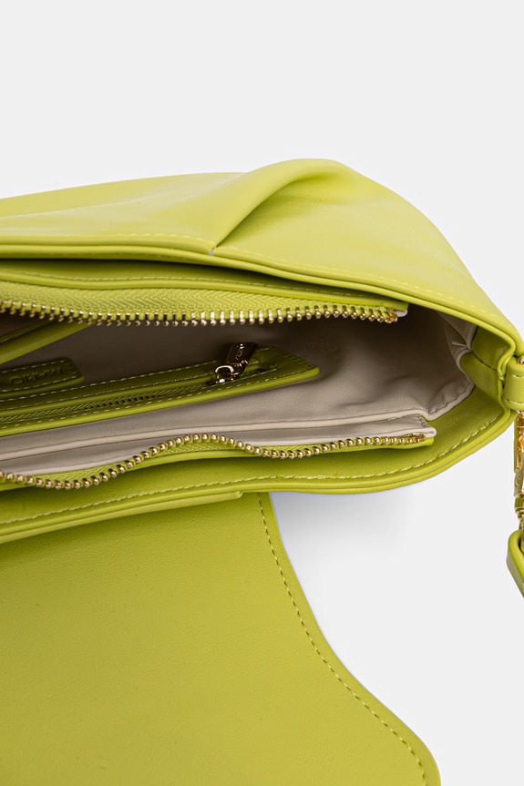 Valentino Bags geantă crossbody pentru femei CASSANDRA VBS9TF13 verde