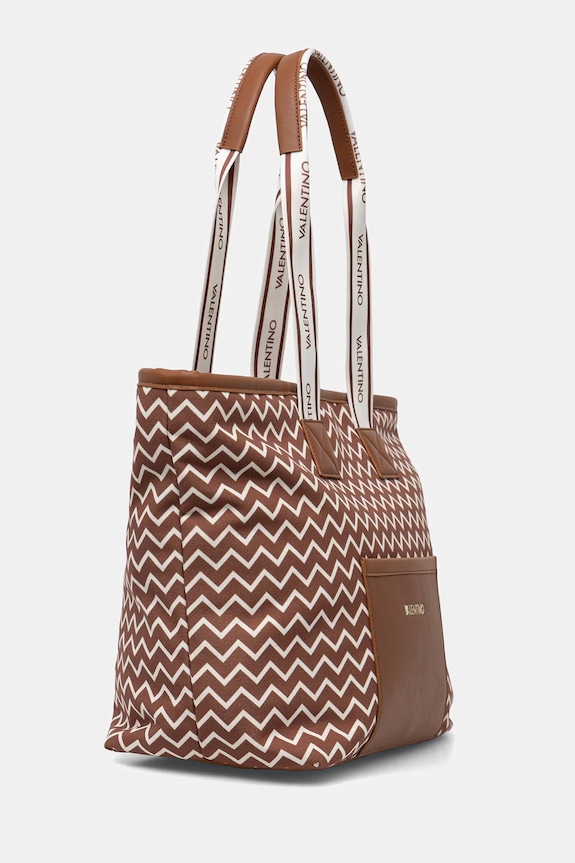 Valentino Bags geantă shopper pentru femei ARMONIA VBS9U201 maro SS26