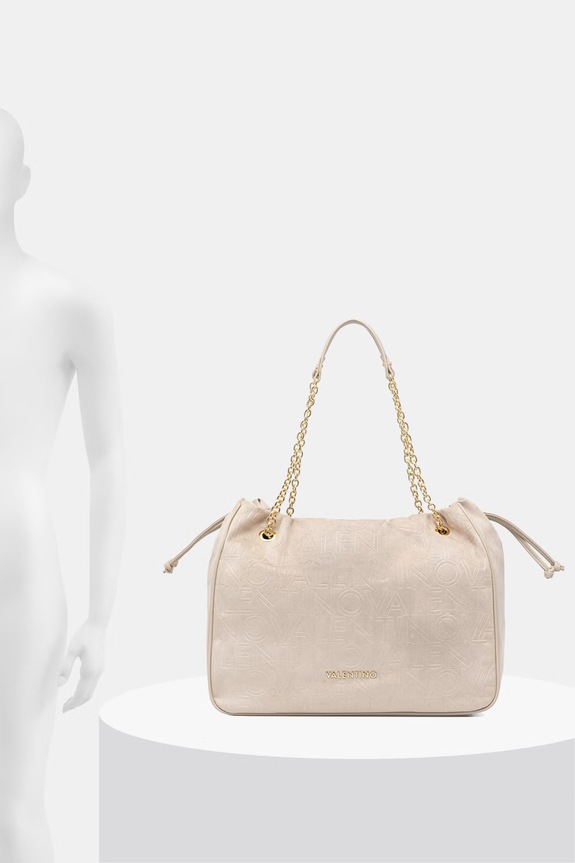 Valentino Bags kabelka typu shopper dámska z imitácie semišu MAXI VBS9U701