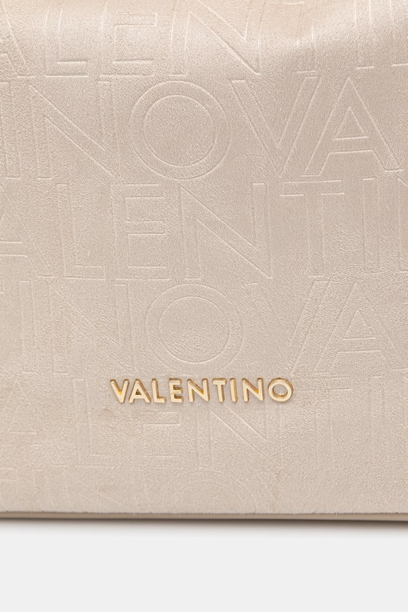 Valentino Bags kabelka typu shopper dámska z imitácie semišu MAXI béžová VBS9U701