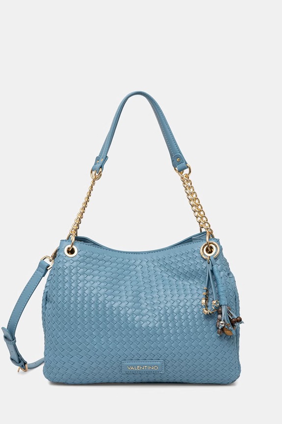 Valentino Bags torebka damska z imitacji skóry GEA niebieski VBS9UC02