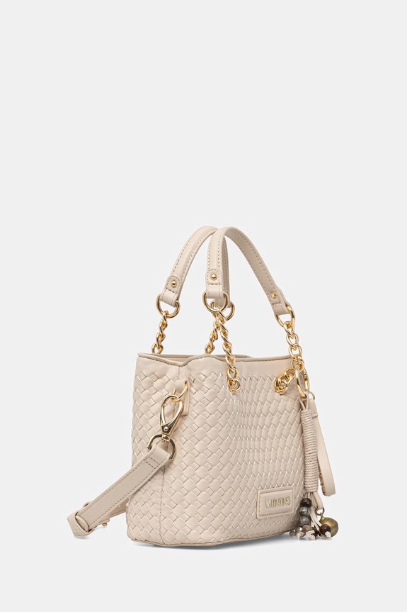 Valentino Bags geantă pentru femei, cu imitație de piele GEA VBS9UC06 bej SS26