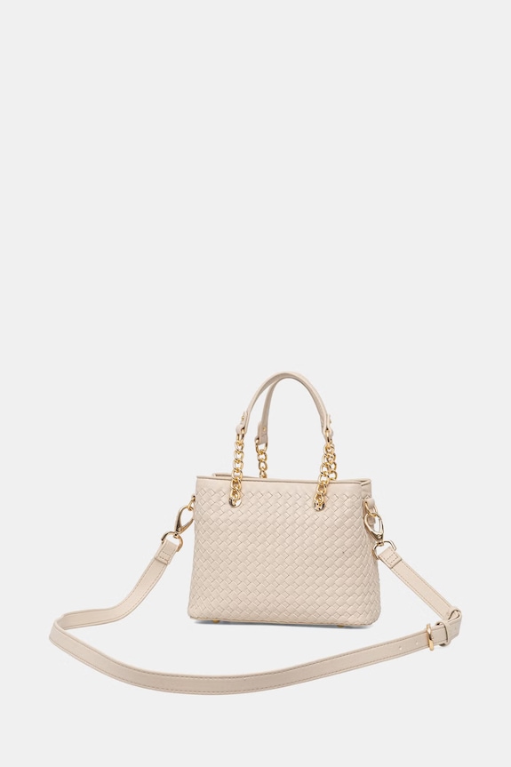 Accesorii Valentino Bags geantă pentru femei, cu imitație de piele GEA VBS9UC06 bej