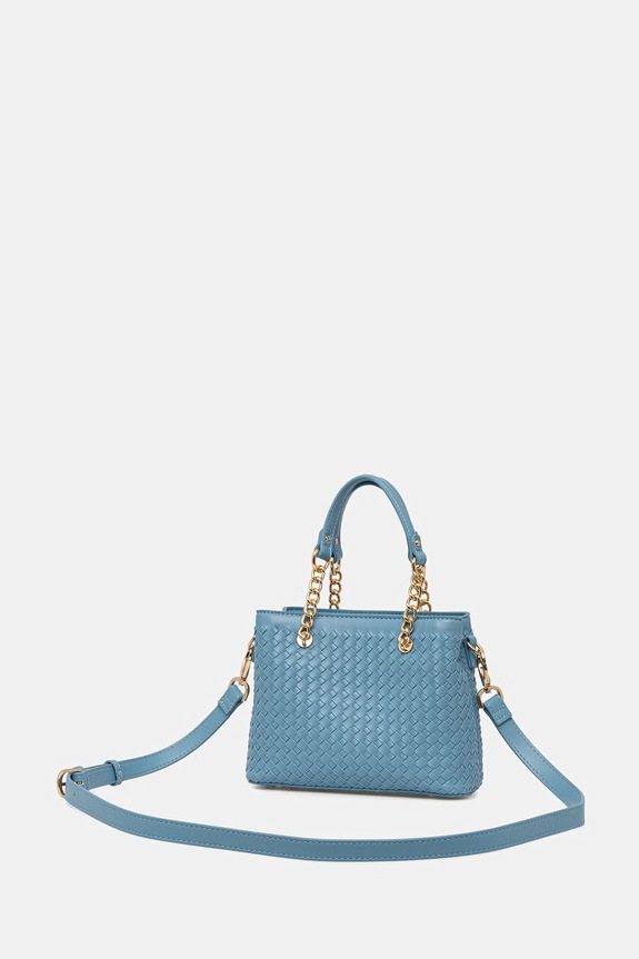 Accesorii Valentino Bags geantă pentru femei, cu imitație de piele GEA VBS9UC06 albastru