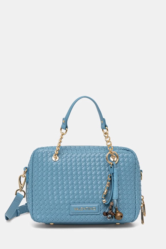 Valentino Bags torebka crossbody damska z imitacji skóry GEA niebieski VBS9UC23