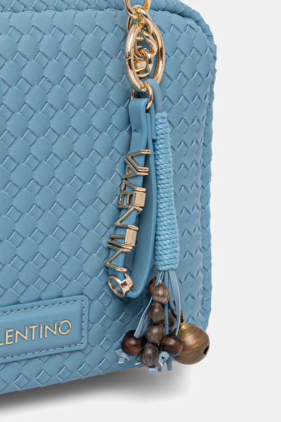 Valentino Bags torebka crossbody damska z imitacji skóry GEA niebieski VBS9UC23