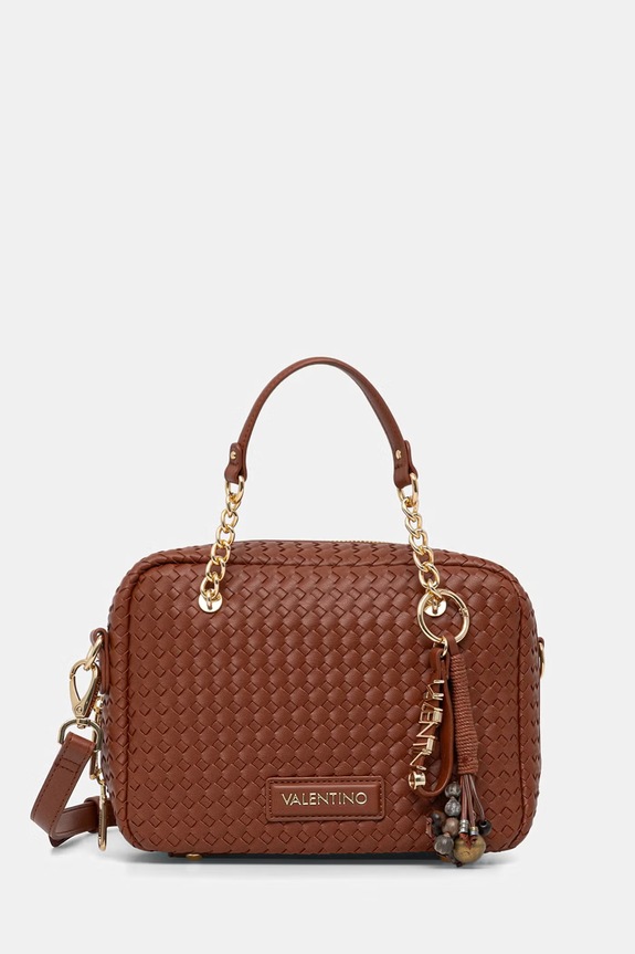 Valentino Bags torebka crossbody damska z imitacji skóry GEA brązowy VBS9UC23