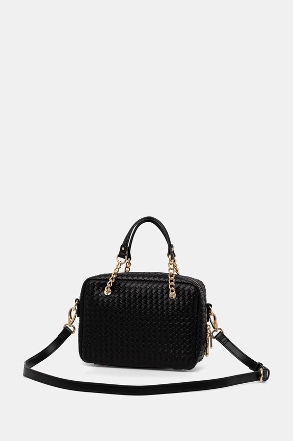 Akcesoria Valentino Bags torebka crossbody damska z imitacji skóry GEA VBS9UC23 czarny