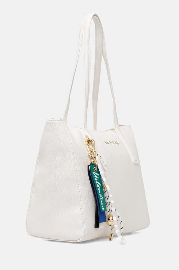 Valentino Bags torebka shopper damska z imitacji skóry RYTA RE VBS9UI01 biały SS26