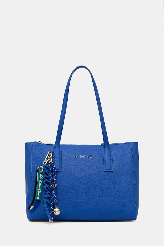 Valentino Bags torebka shopper damska z imitacji skóry RYTA RE niebieski VBS9UI01