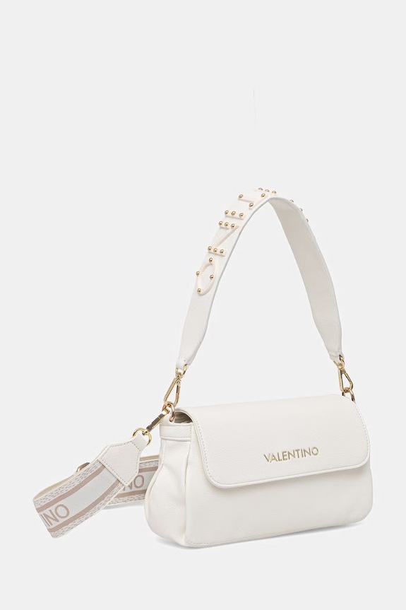 Valentino Bags ταχυδρόμου γυναικεία από απομίμηση δέρματος DEA RE VBS9UM09 λευκό SS26