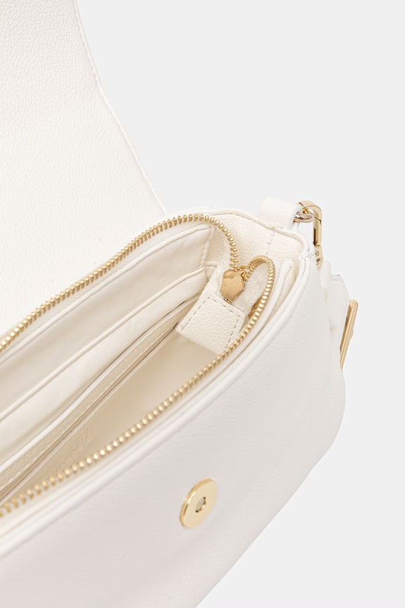 Valentino Bags ταχυδρόμου γυναικεία από απομίμηση δέρματος DEA RE λευκό VBS9UM09