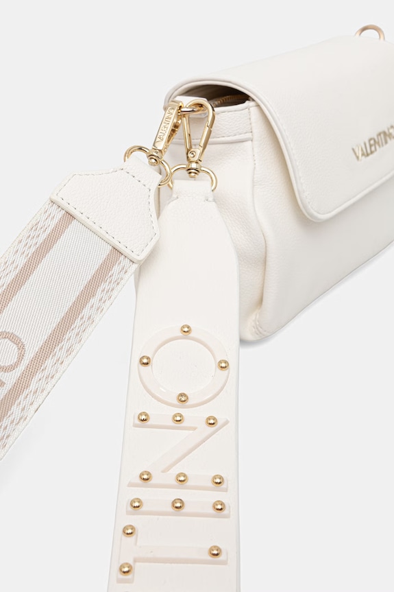 Valentino Bags ταχυδρόμου γυναικεία από απομίμηση δέρματος DEA RE VBS9UM09 λευκό
