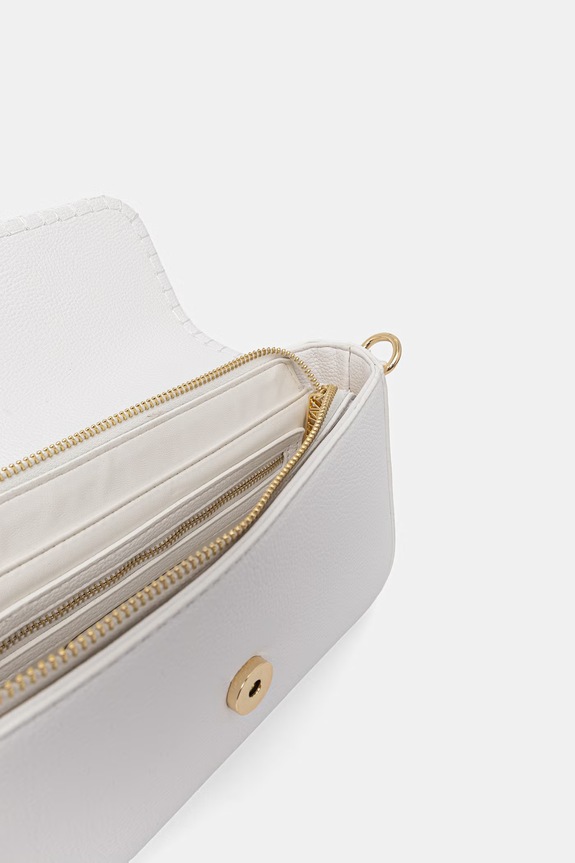 Valentino Bags crossbody kabelka dámska ALEKSANDRA VBS9W909 biela