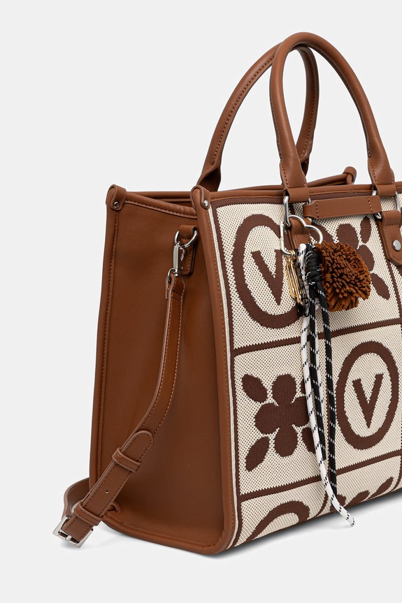 Valentino Bags kabelka typu tote dámska VBS9XF04 béžová SS26