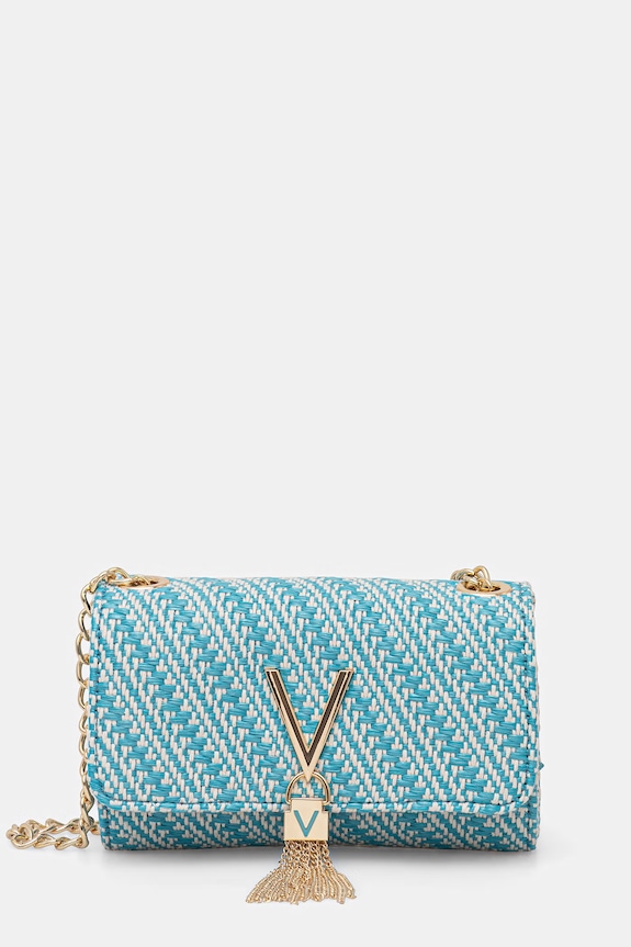 Valentino Bags crossbody kabelka dámska DIVINA SUMMER modrá VBS9XI03S