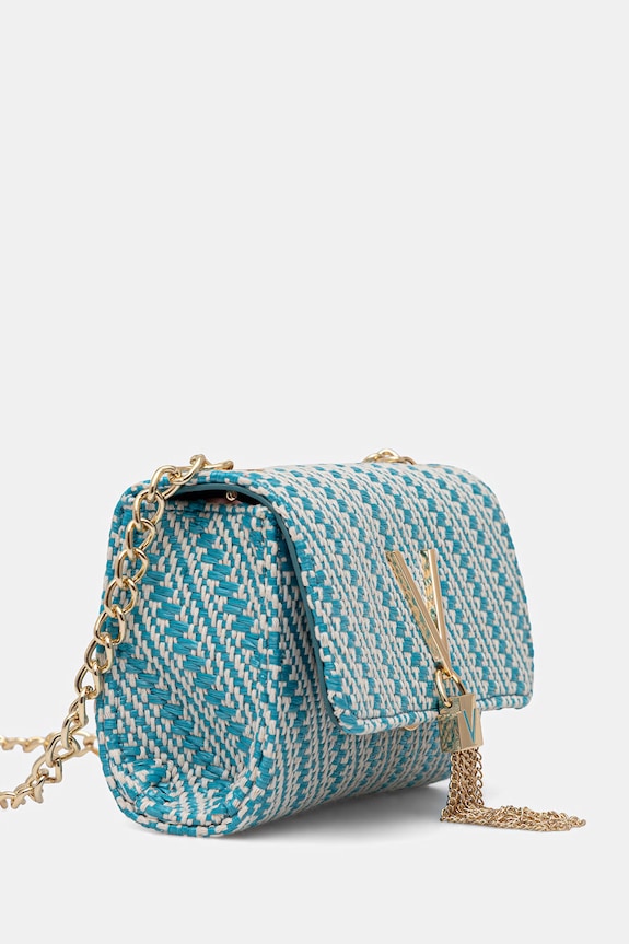 Valentino Bags crossbody kabelka dámska DIVINA SUMMER VBS9XI03S modrá SS26