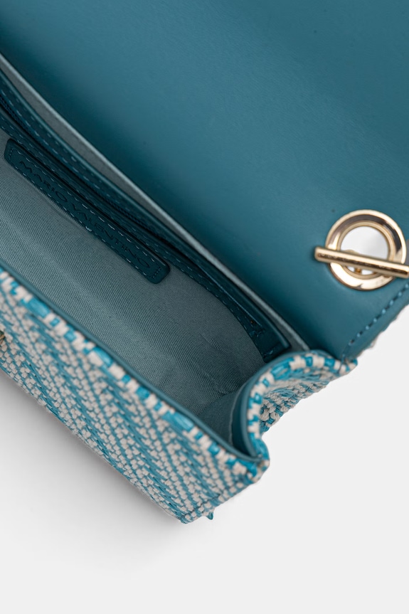 Valentino Bags crossbody kabelka dámska DIVINA SUMMER VBS9XI03S modrá