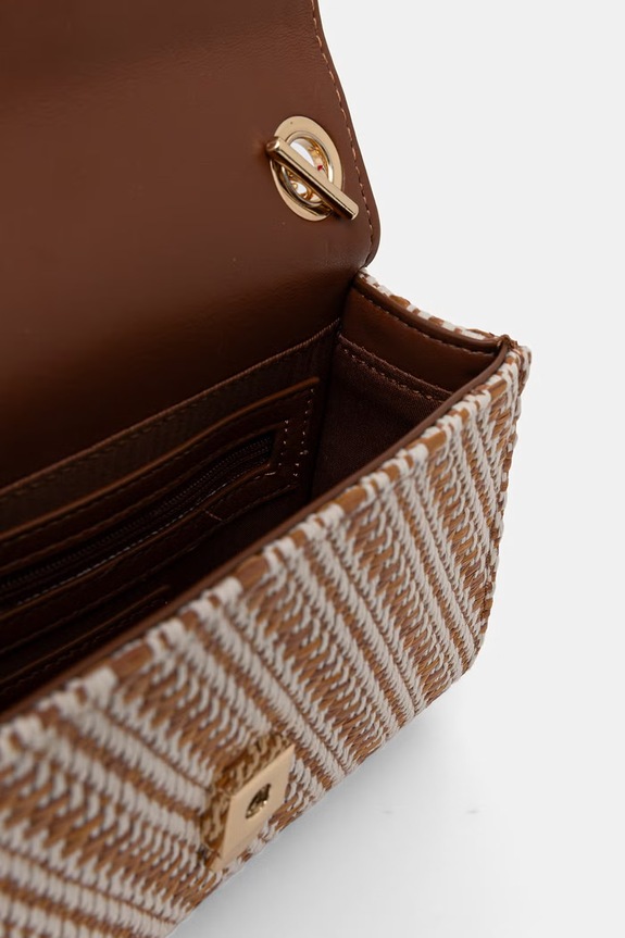 Valentino Bags torebka crossbody damska DIVINA SUMMER beżowy VBS9XI03S