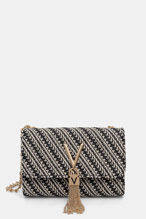 Valentino Bags crossbody kabelka dámska DIVINA SUMMER čierna VBS9XI03S