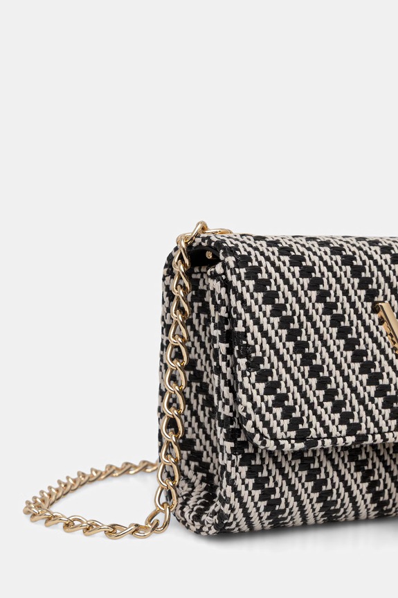Valentino Bags crossbody kabelka dámska DIVINA SUMMER VBS9XI03S čierna SS26