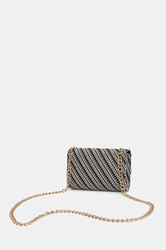 Doplnky Valentino Bags crossbody kabelka dámska DIVINA SUMMER VBS9XI03S čierna