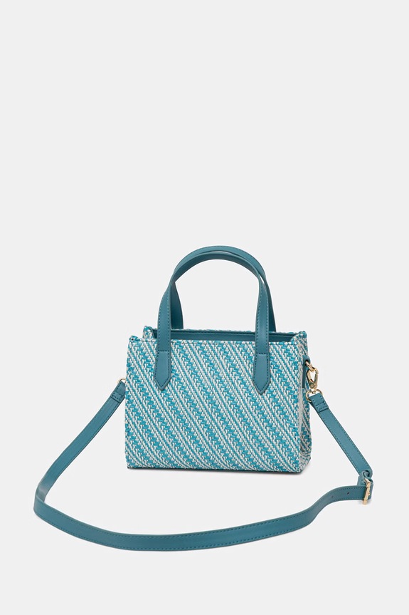 Doplnky Valentino Bags crossbody kabelka dámska DIVINA SUMMER VBS9XI15S modrá