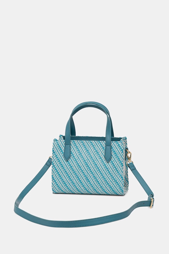 Doplnky Valentino Bags crossbody kabelka dámska DIVINA SUMMER VBS9XI15S modrá