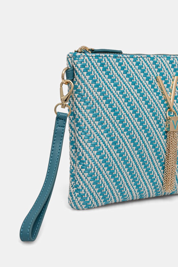 Valentino Bags geantă plic pentru femei DIVINA SUMMER VBS9XI19S albastru SS26