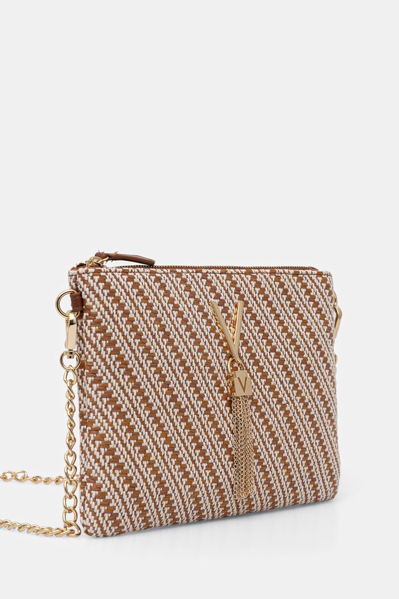 Valentino Bags geantă plic pentru femei DIVINA SUMMER VBS9XI19S maro SS26
