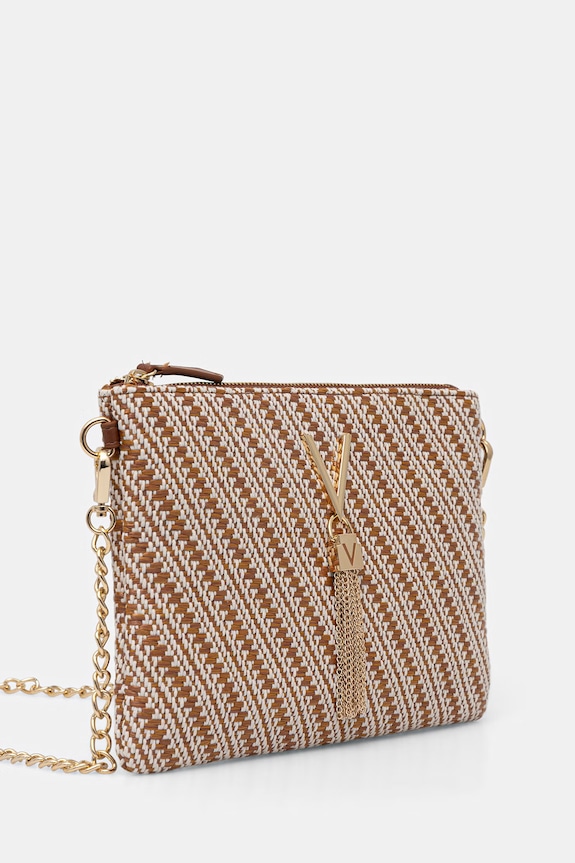 Valentino Bags geantă plic pentru femei DIVINA SUMMER VBS9XI19S maro SS26