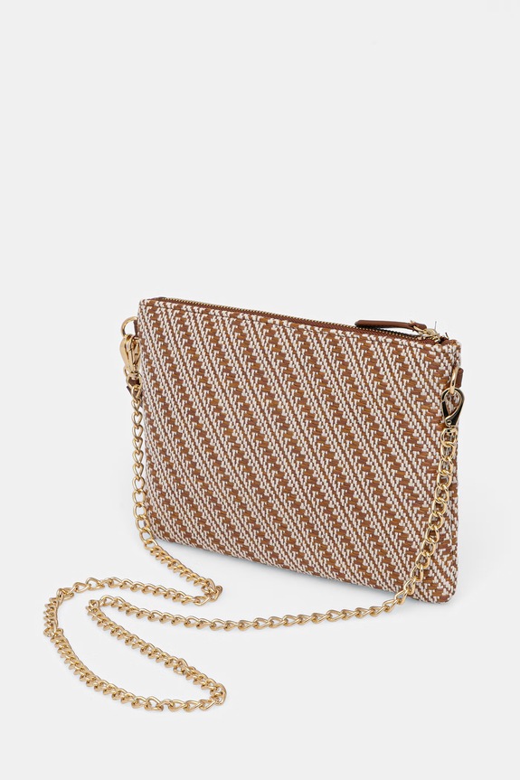 Accesorii Valentino Bags geantă plic pentru femei DIVINA SUMMER VBS9XI19S maro