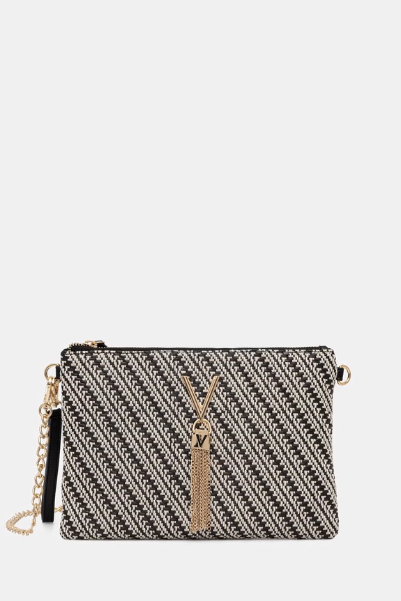 Valentino Bags geantă plic pentru femei DIVINA SUMMER negru VBS9XI19S