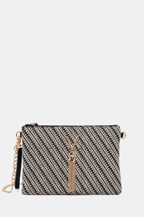 Valentino Bags geantă plic pentru femei DIVINA SUMMER negru VBS9XI19S