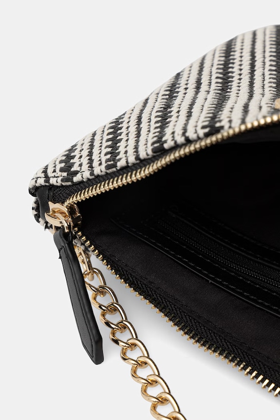 Valentino Bags geantă plic pentru femei DIVINA SUMMER VBS9XI19S negru