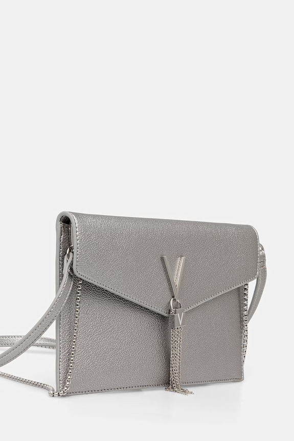 Valentino Bags geantă plic pentru femei LUXE VBS9XJ17 argintiu SS26