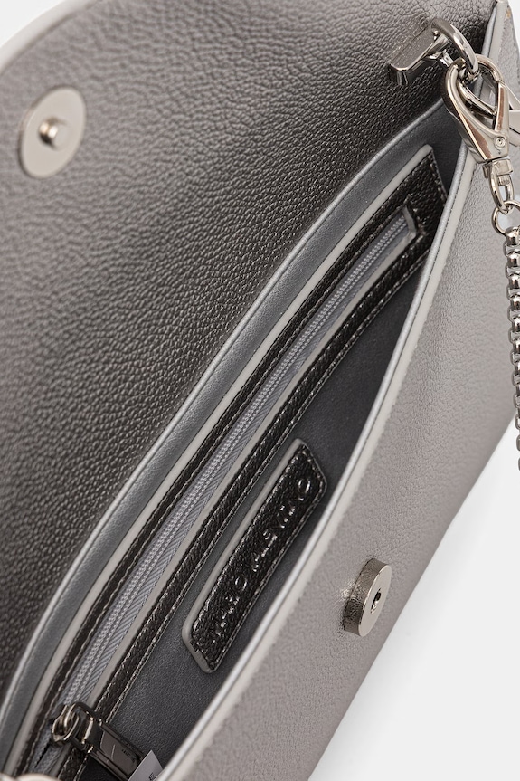 Valentino Bags geantă plic pentru femei LUXE VBS9XJ17 argintiu