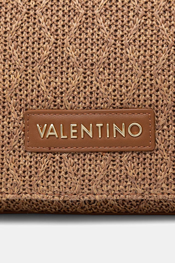 Valentino Bags crossbody kabelka dámska pletená OCARINA SUMMER hnedá VBS9XL02PAG